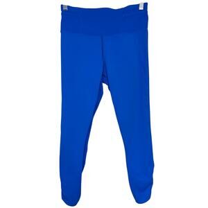 Lululemon Speed Tight Reflective Crop Legging in Symphony Blue Size 6